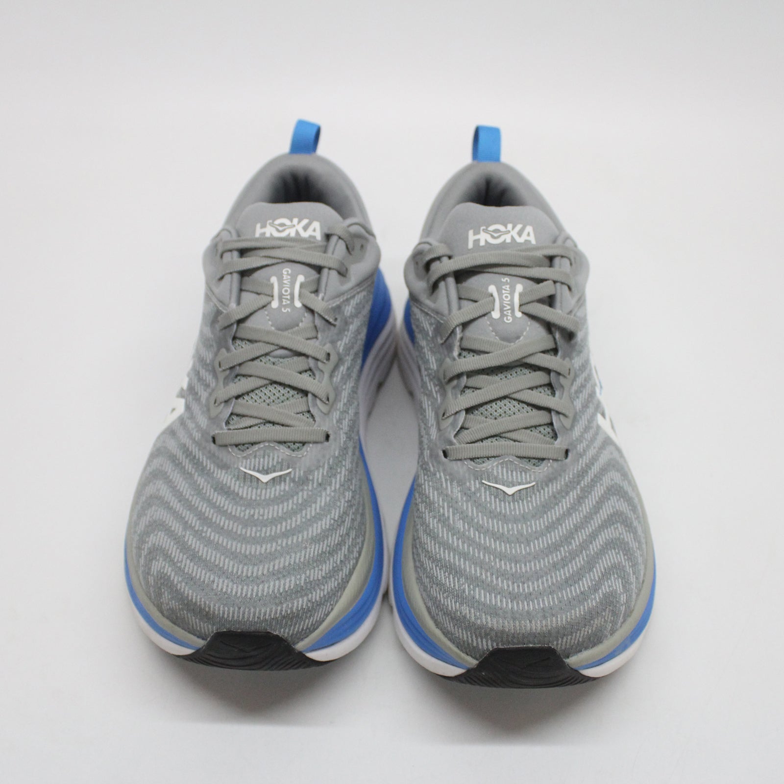 Hoka Gaviota 5 1127929-LDVB Textile Synthetic Mens Trainers - Limestone Diva Blue - 9.5#color_limestone diva blue