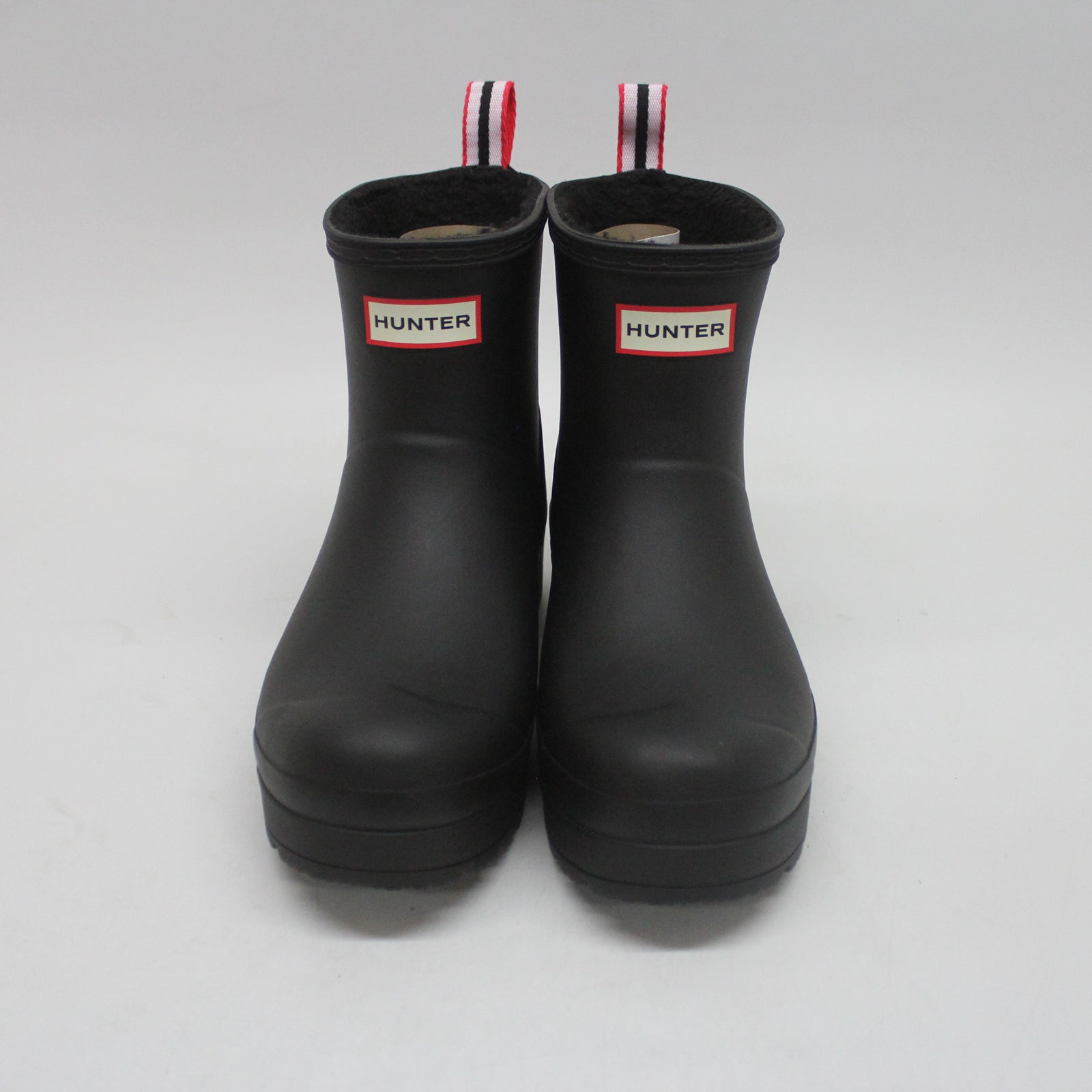 Hunter Play Short Insulated WFS2235RMA-BLK Rubber Womens Boots - Black - 40-41#color_black