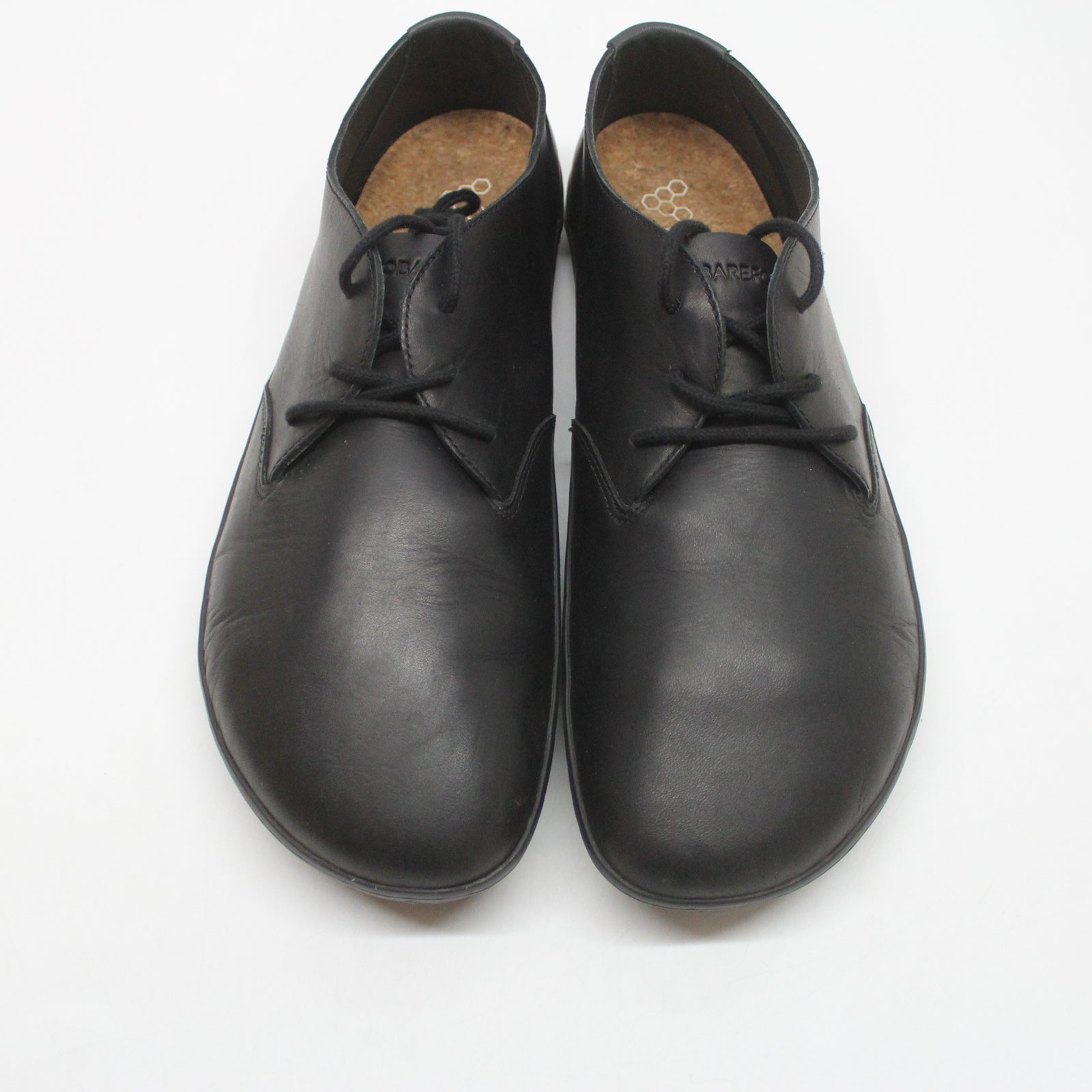 Vivobarefoot Ra IV 305102-01 Leather Mens Shoes - Obsidian - 44#color_obsidian