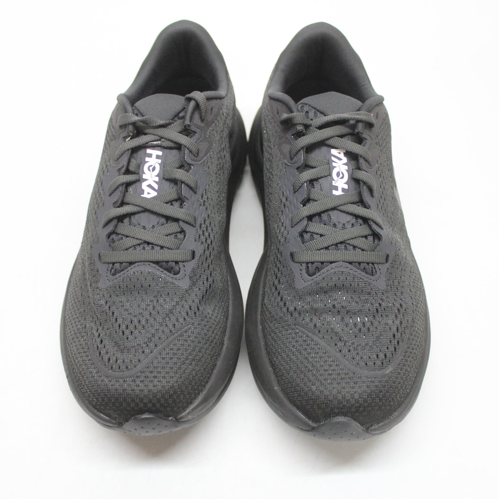 Hoka Rincon 4 1155130-BBLC Synthetic Textile Mens Trainers - Black Black - 8#color_black black