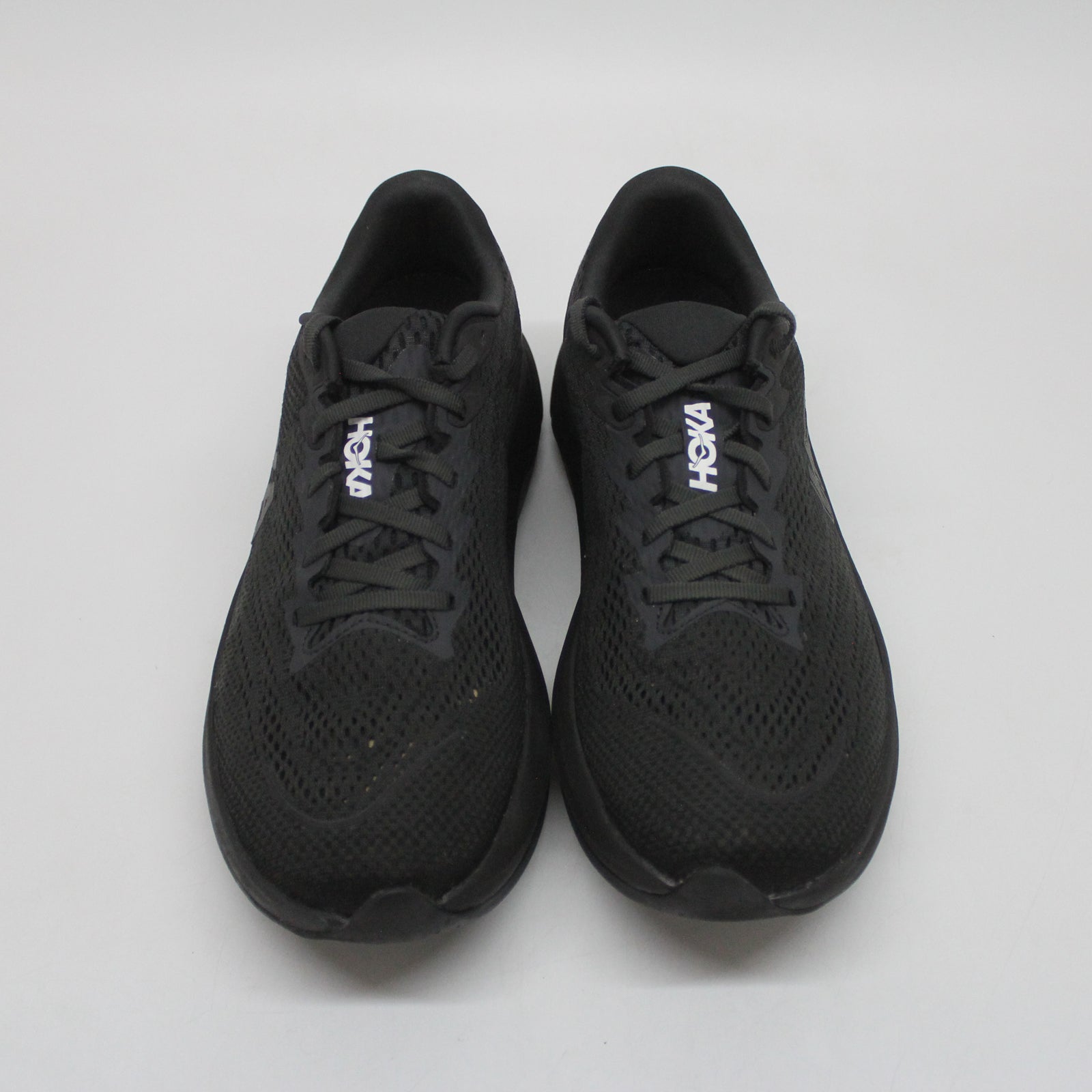 Hoka Rincon 4 1155130-BBLC Synthetic Textile Mens Trainers - Black Black - 9#color_black black