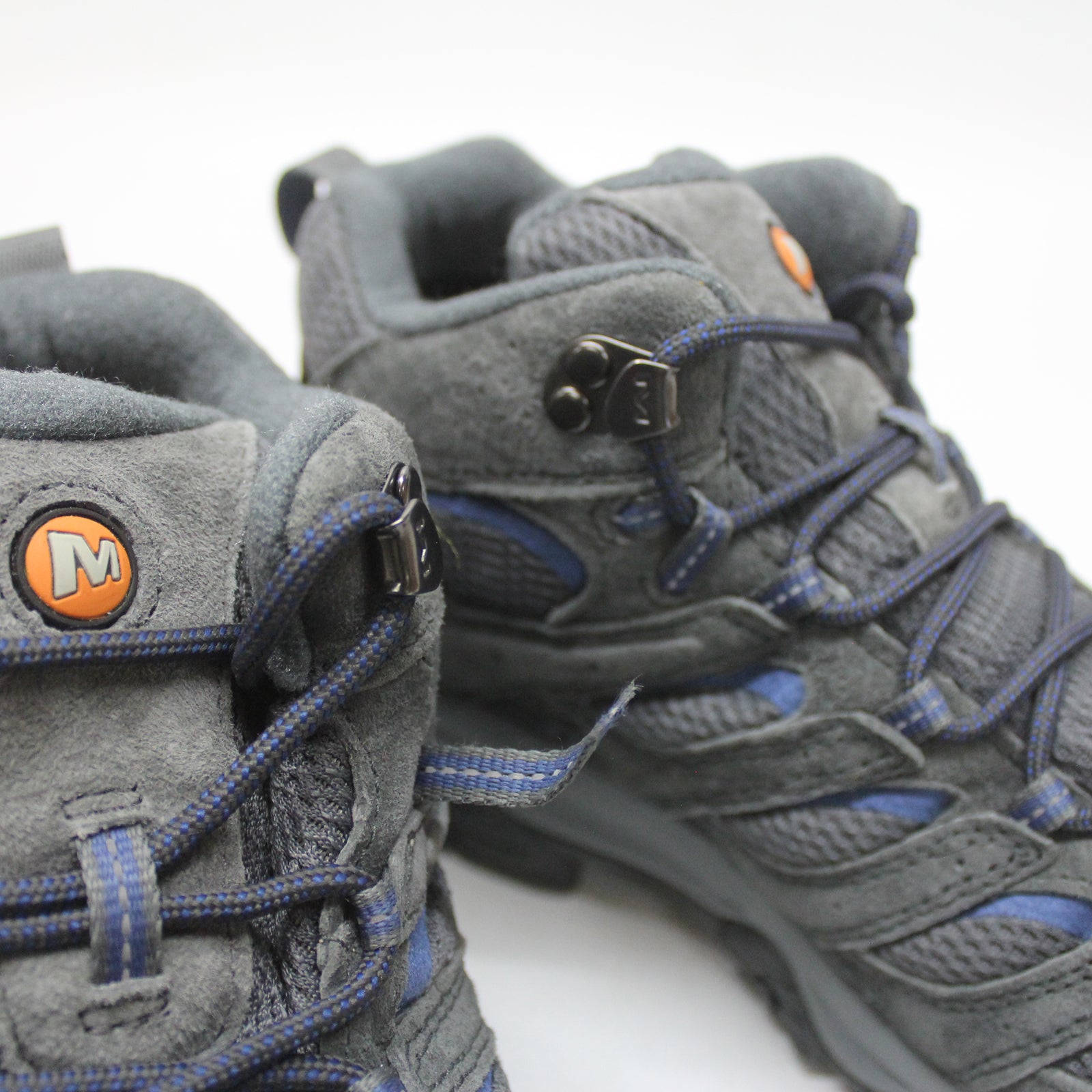Merrell Moab 3 Mid GTX J035789 Leather Textile Mens Boots - Granite Poseidon - 45#color_granite poseidon