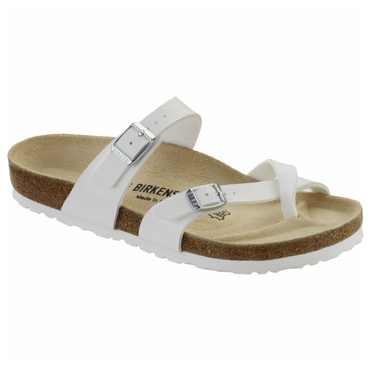 Birkenstock Mayari White Womens Sandals#color_white