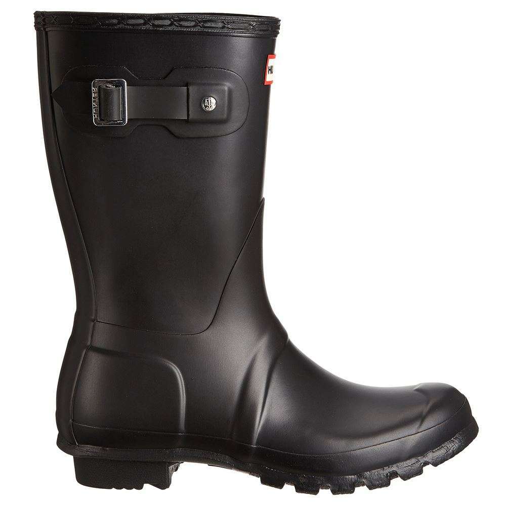 Hunter Original Rubber Women's Short Wellington Boots#color_black