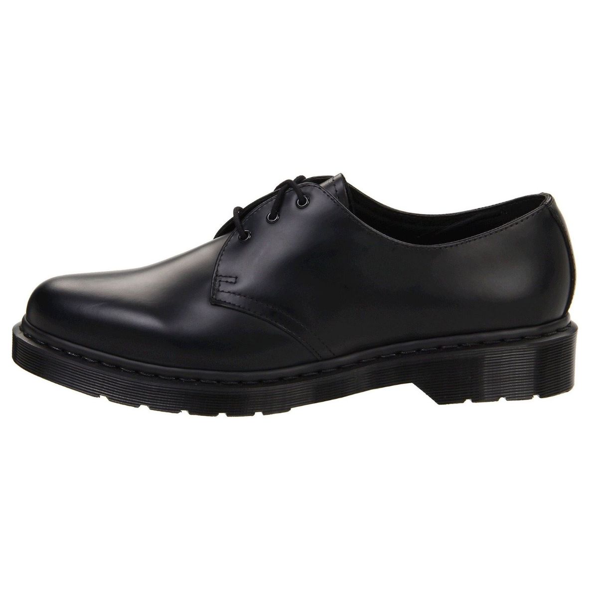 Dr. Martens 1461 Mono Smooth Leather Women's Oxford Shoes#color_black