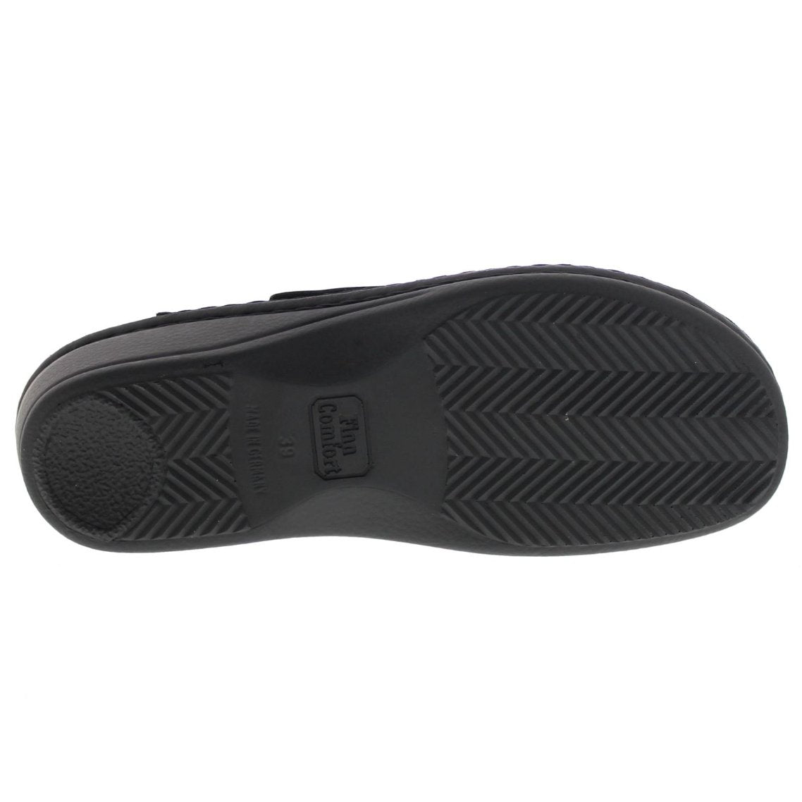 Finn Comfort Jamaica Leather Women's Slip-On Sandals#color_black