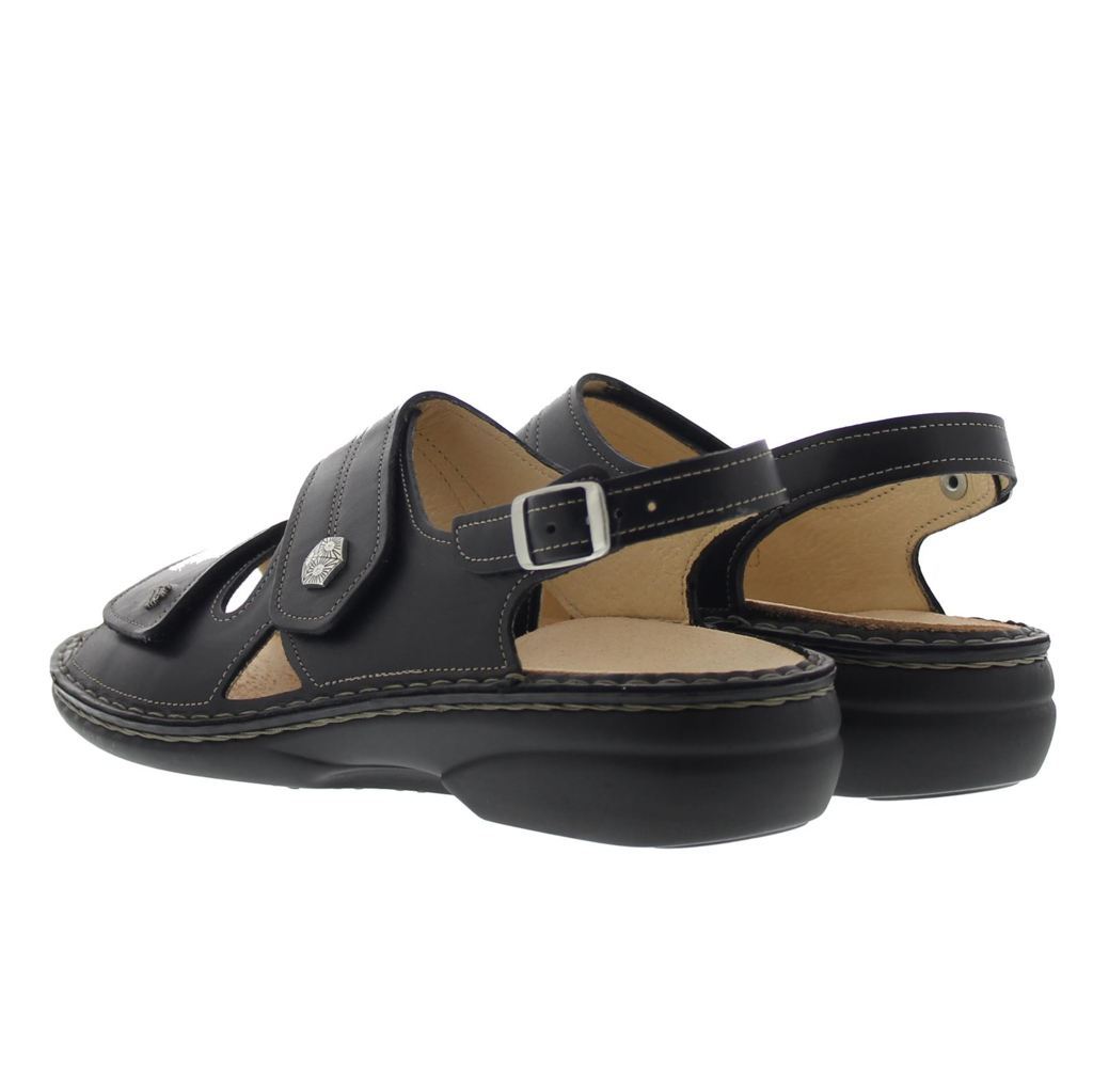 Finn Comfort Milos Women's Sandals#color_black