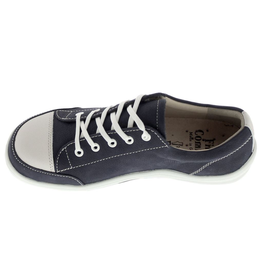 Finn Comfort Soho Nubuck Leather Women's Shoes#color_blue