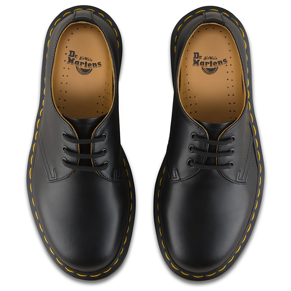 Dr. Martens 1461 Smooth Leather Women's Oxford Shoes#color_black