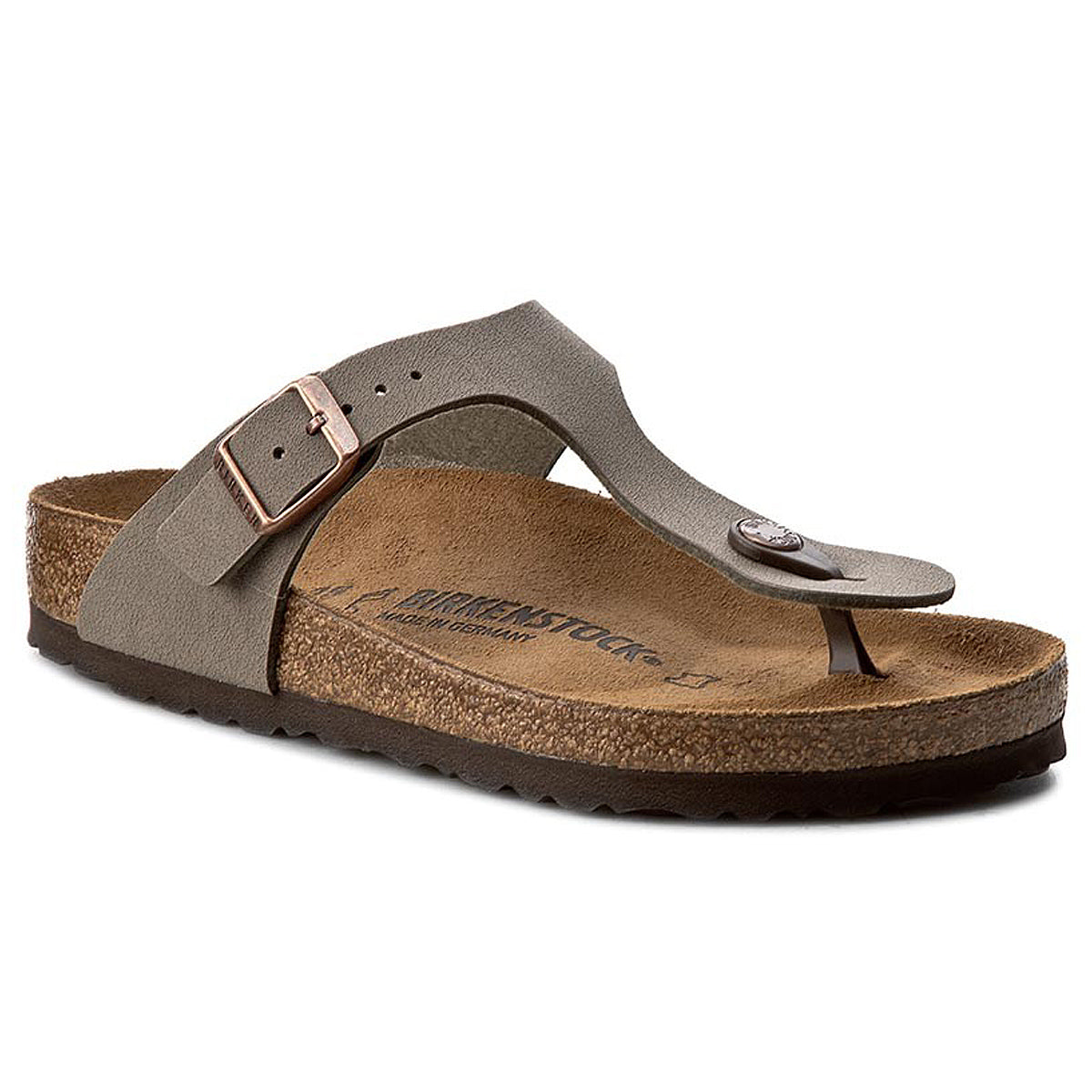 Birkenstock Gizeh Stone Womens Sandals#color_stone