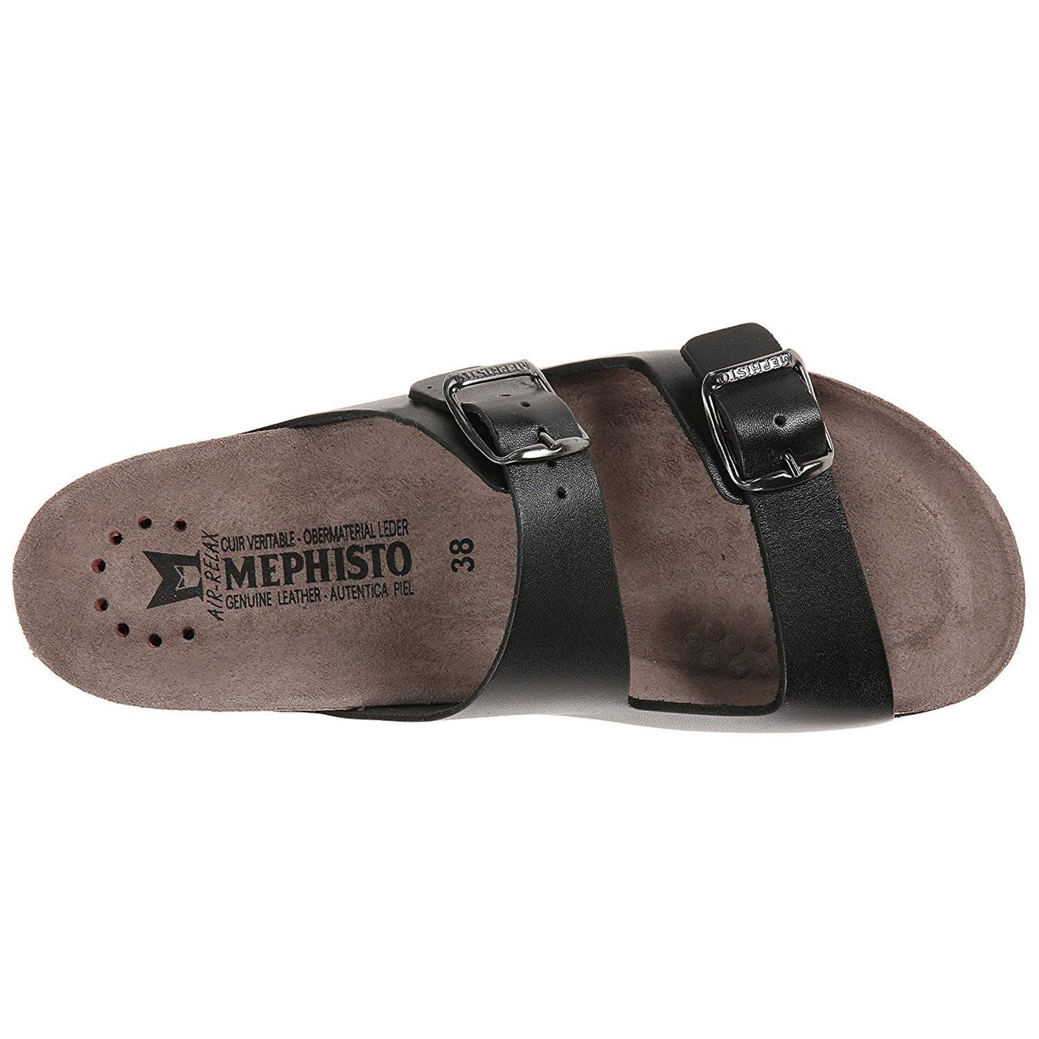 Mephisto Harmony Women's Slide Sandals#color_black