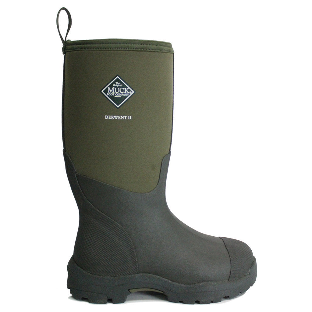 Muck Boot Derwent II Moss Green Unisex Boots#color_moss green