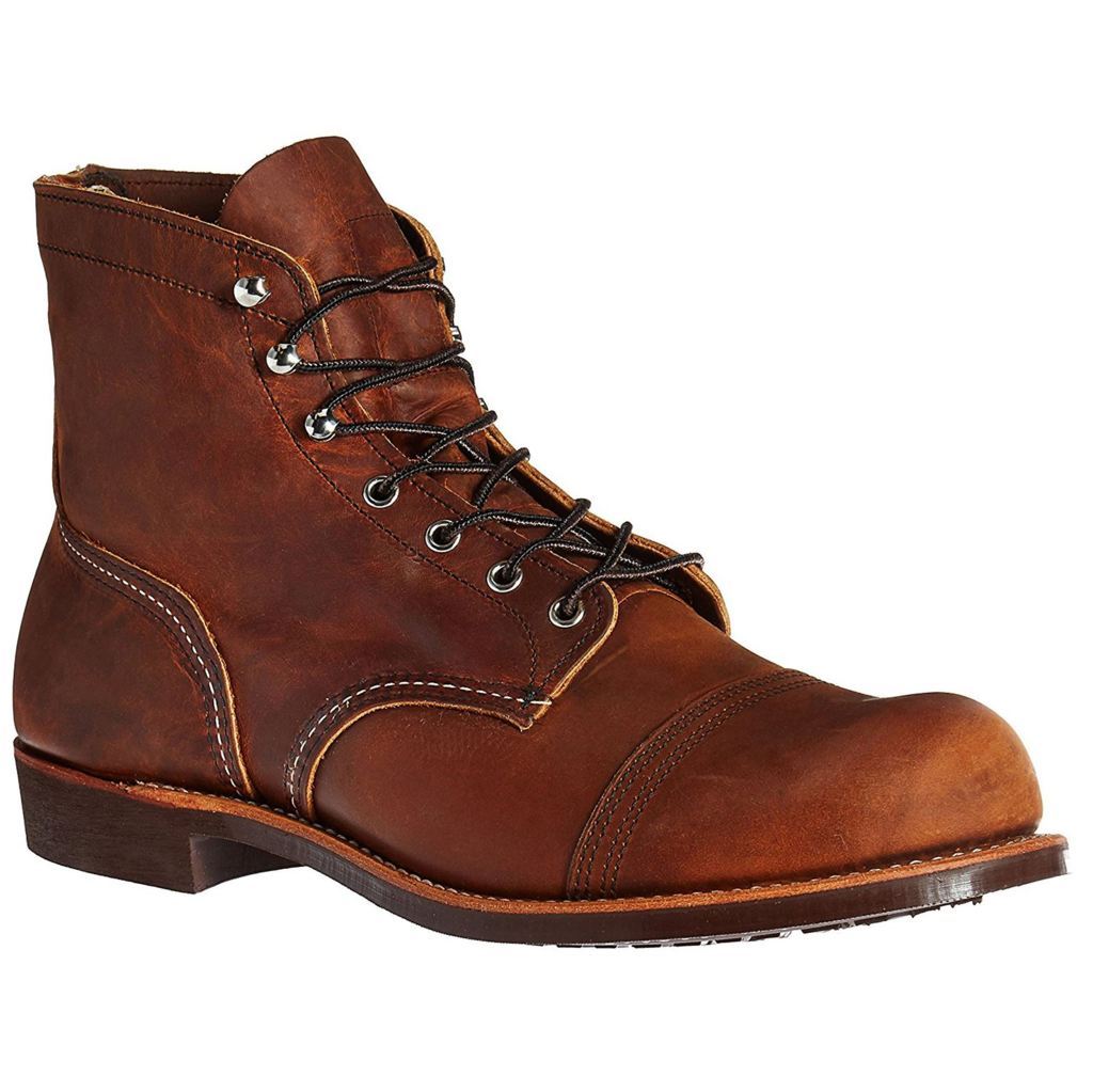 Red Wing Iron Ranger 6 Inch Men's Ankle Boots#color_copper