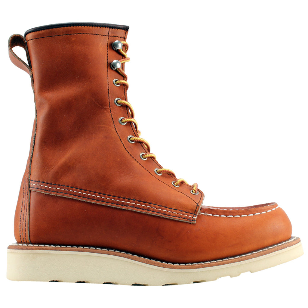 Red Wing 3427 Oro Leather 8 Inch Women's Moc Toe Boots#color_oro
