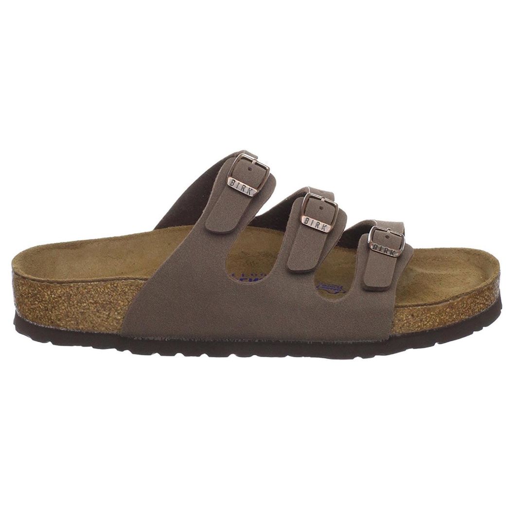 Birkenstock Womens Florida Birko-Flor Sandals#color_mocca