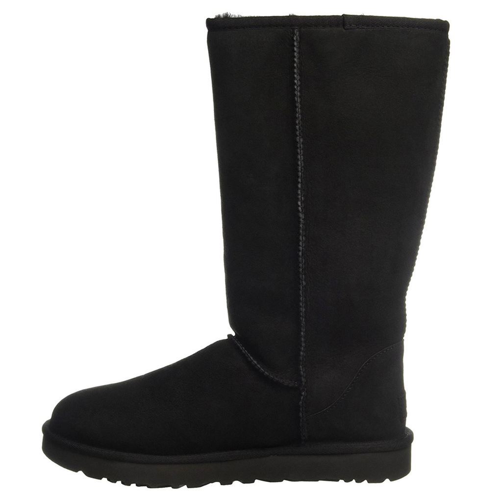 Ugg Australia Womens Classic Tall II Sheepskin Boots#color_black