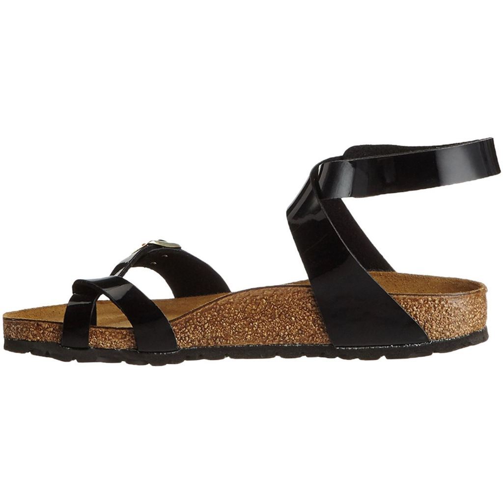 Birkenstock Yara Birko-flor Womens Sandals#color_black