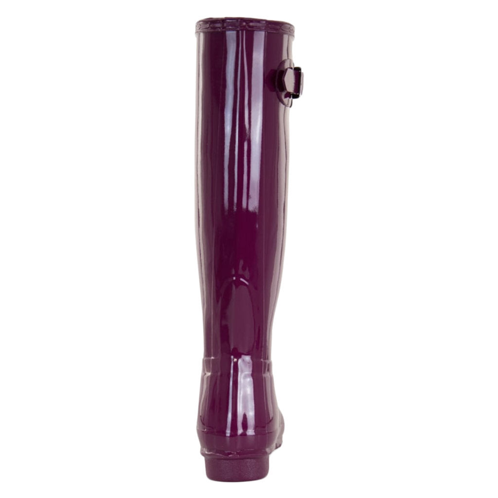 Hunter Original Tall Gloss Rubber Womens Boots#color_violet