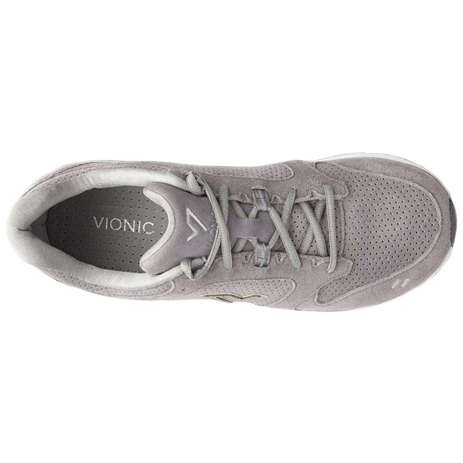 Vionic Revive Suede Mens Sneakers#color_grey