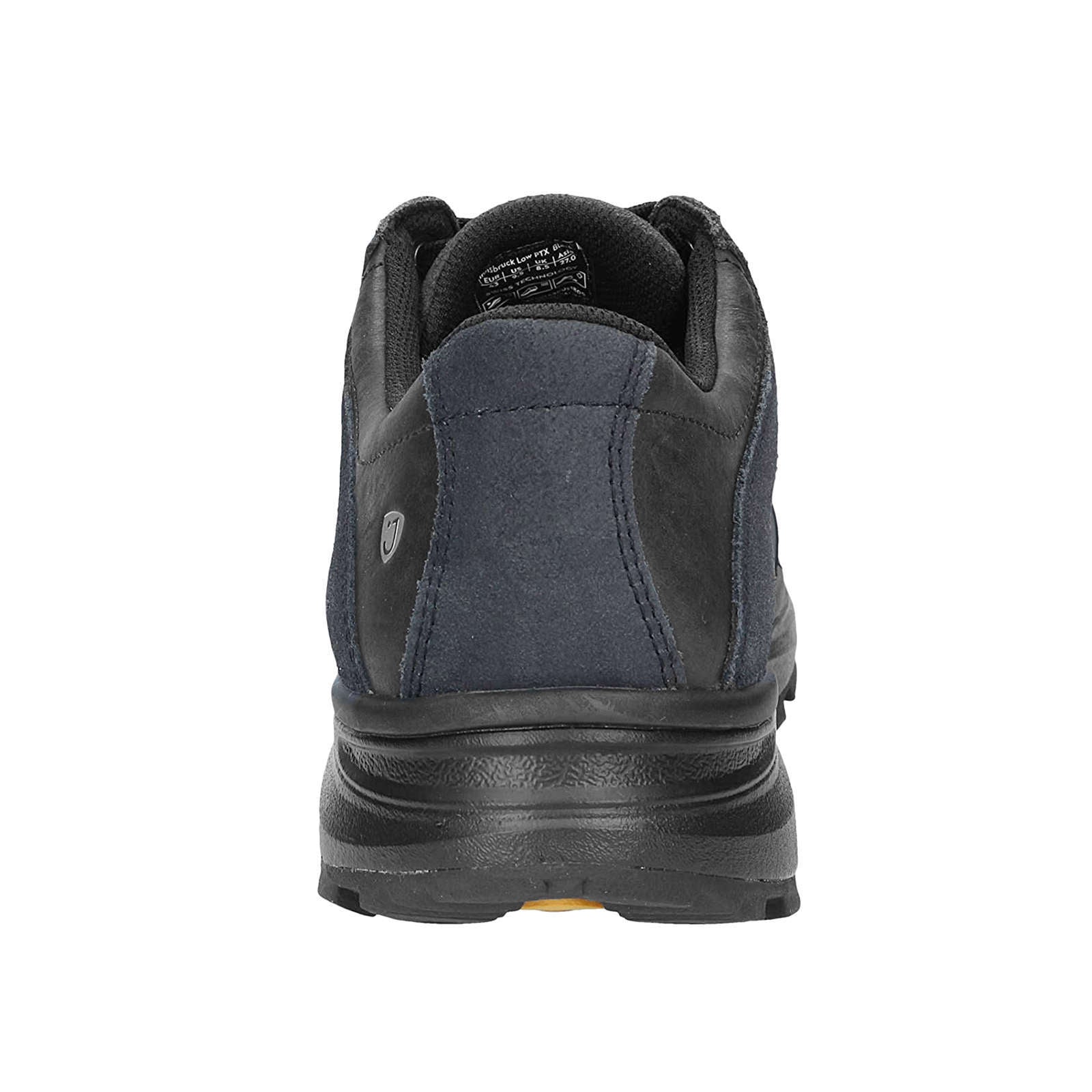 Joya Innsbruck Low PTX Nubuck Leather Men's Sneakers#color_black
