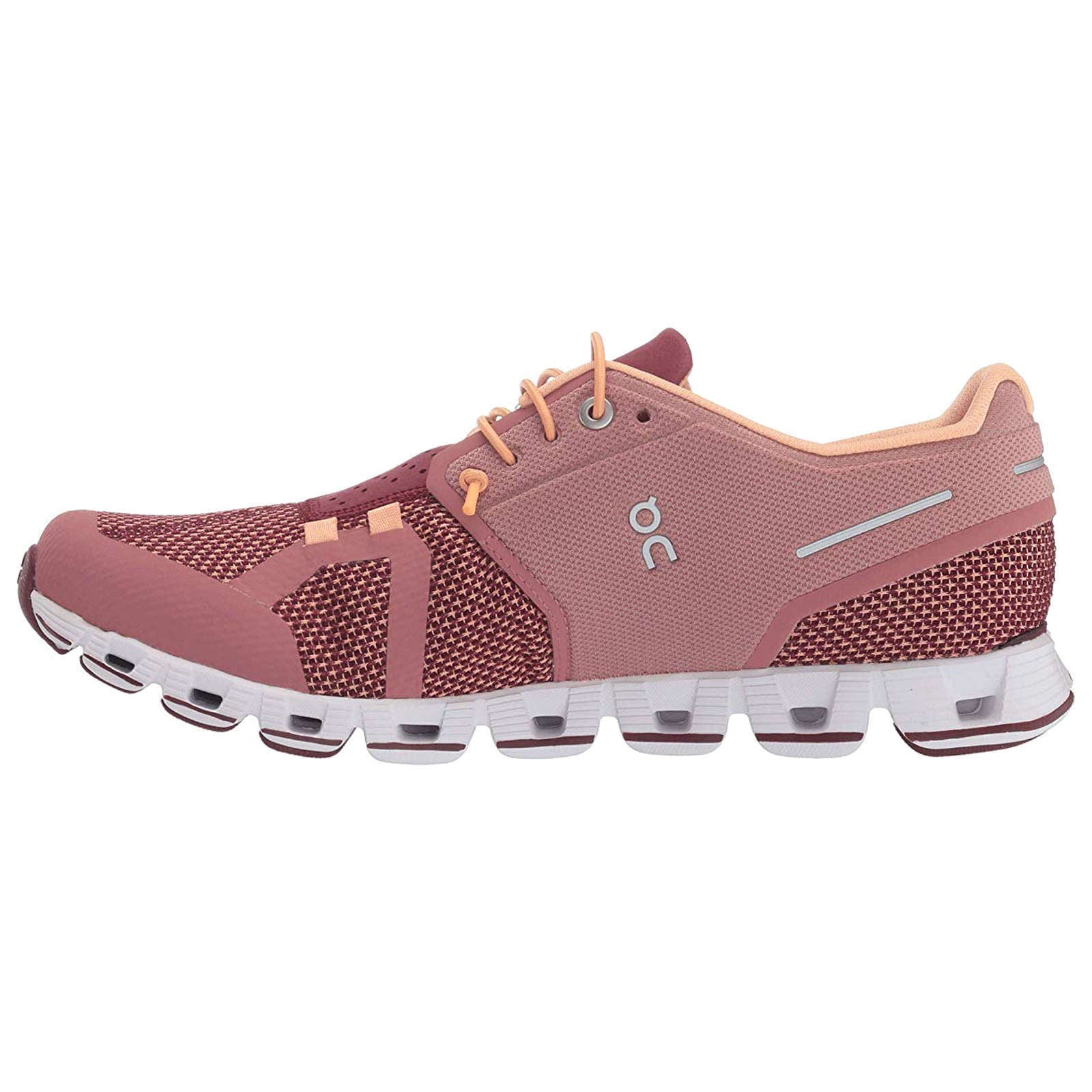 On Running Cloud Mesh Women's Low-Top Sneakers#color_dustrose mulberry