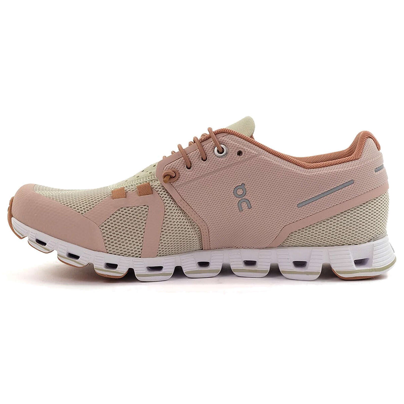 On Running Cloud Mesh Women's Low-Top Sneakers#color_rose sand