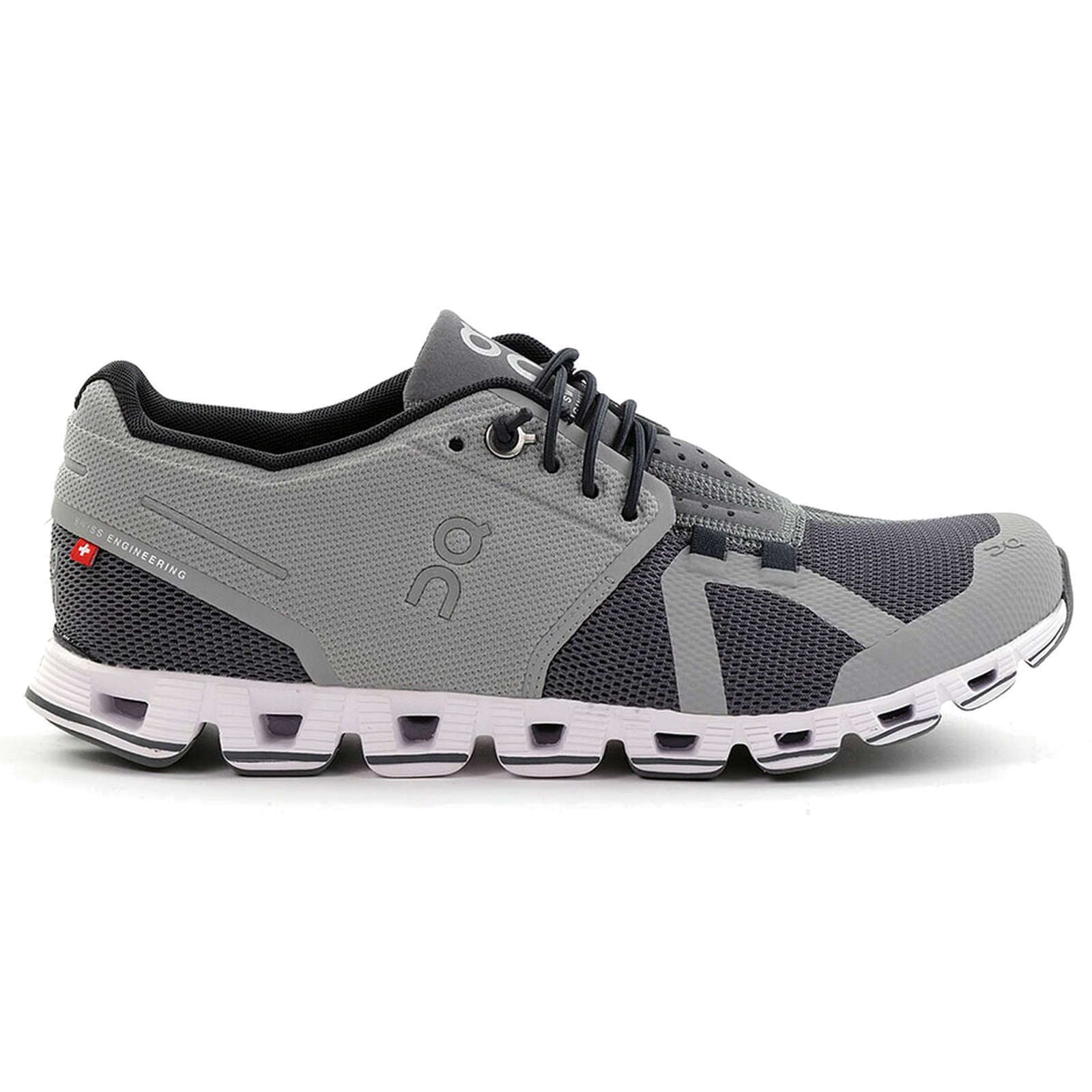 On Running Cloud Mesh Women's Low-Top Sneakers#color_slate rock