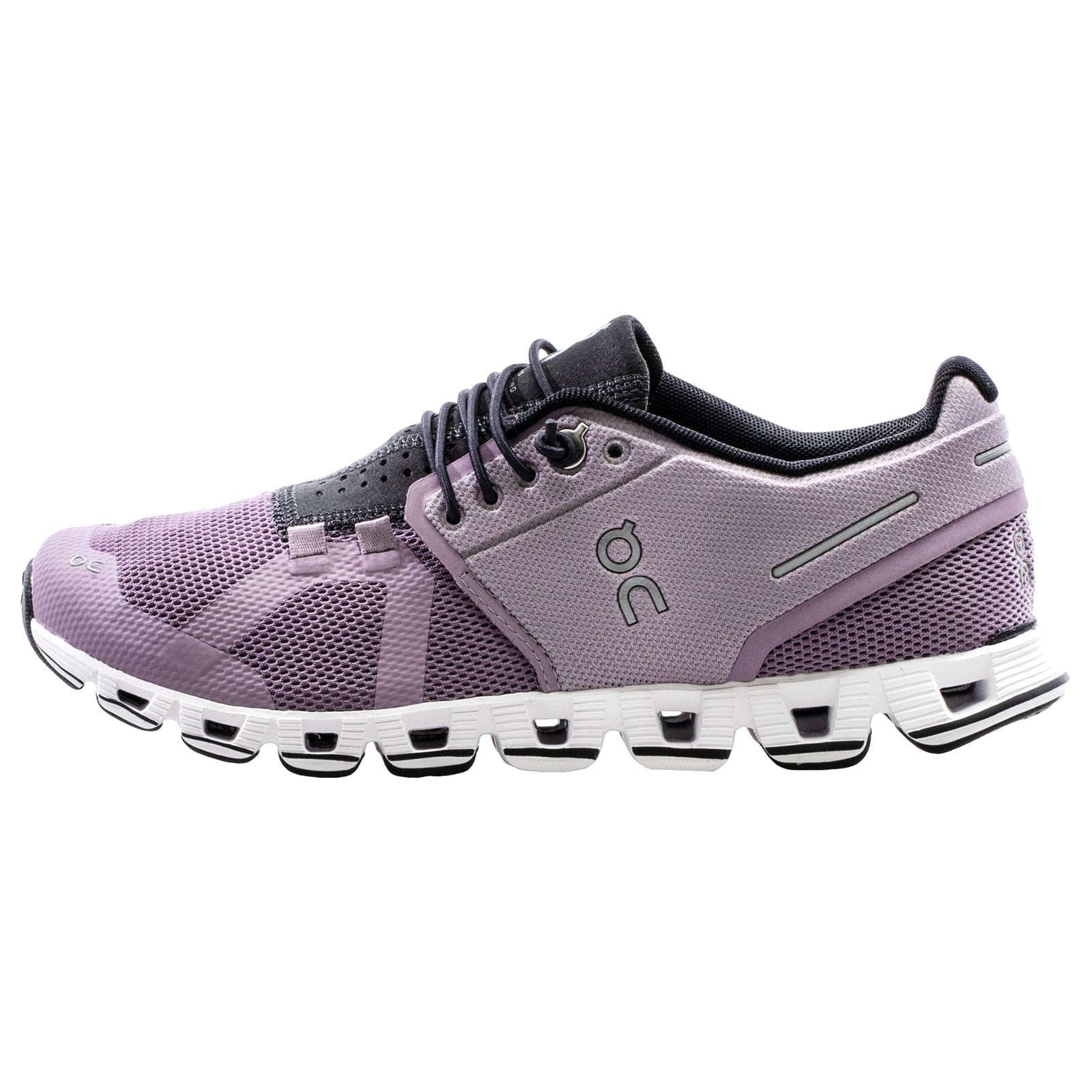 On Running Cloud Mesh Women's Low-Top Sneakers#color_lilac black