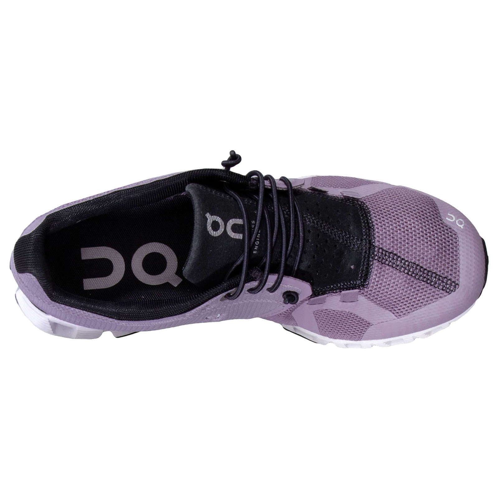 On Running Cloud Mesh Women's Low-Top Sneakers#color_lilac black