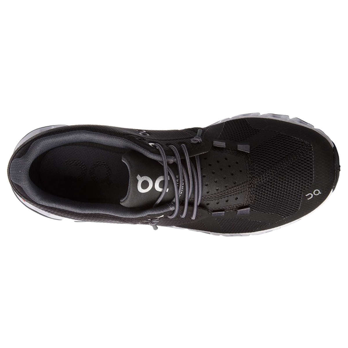 On Running Cloud Mesh Women's Low-Top Trainers#color_black white