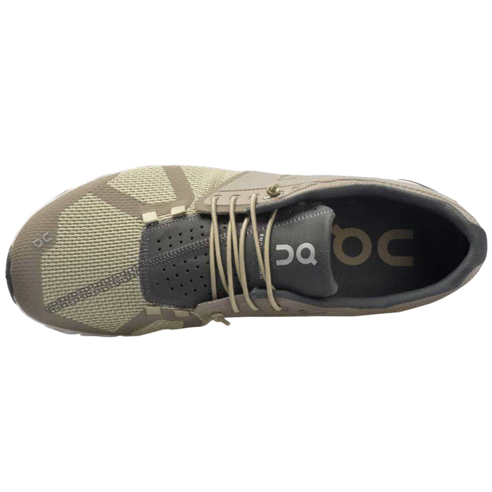 On Cloud Mesh Men's Running Shoes#color_clay sand