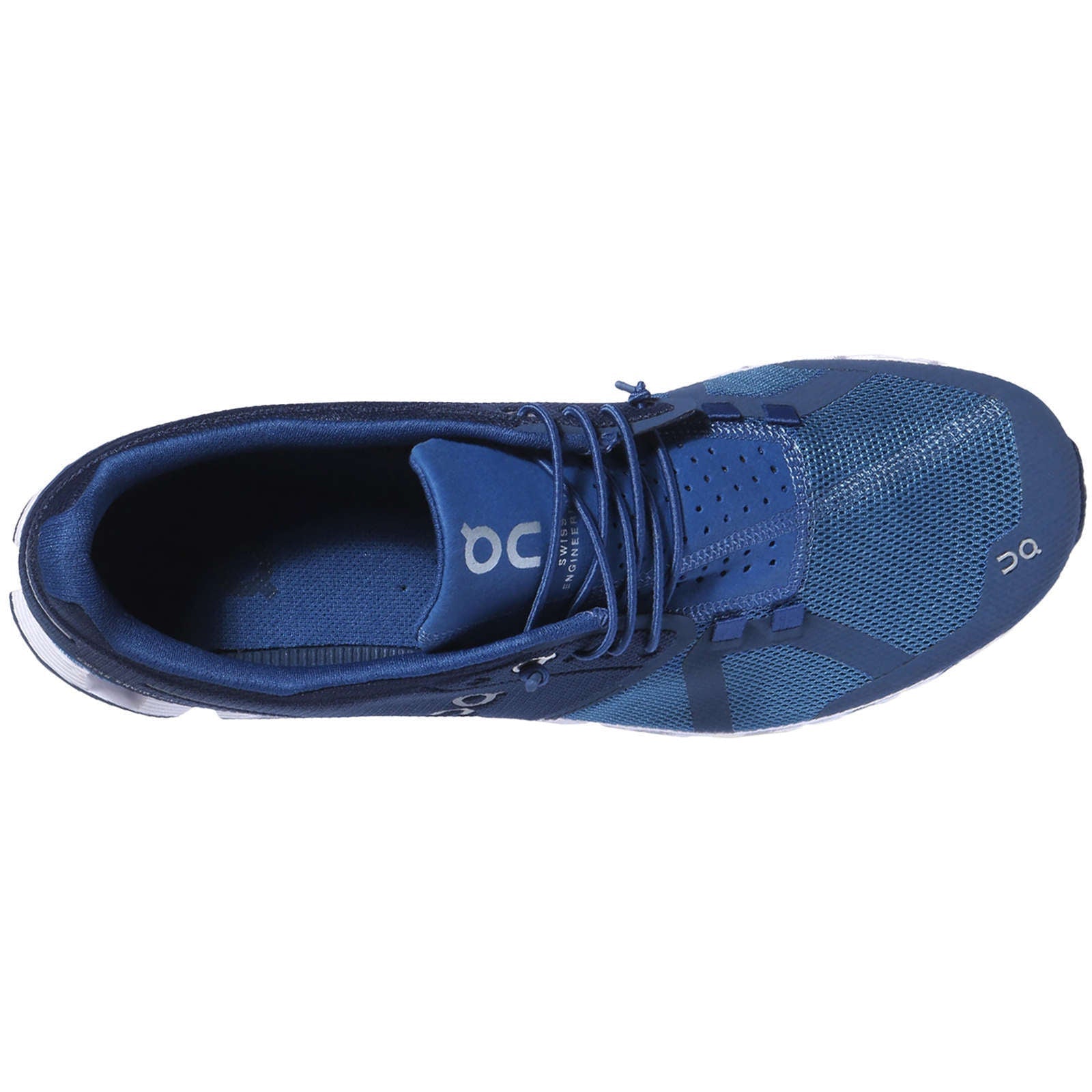 On Cloud Mesh Men's Running Shoes#color_blue denim