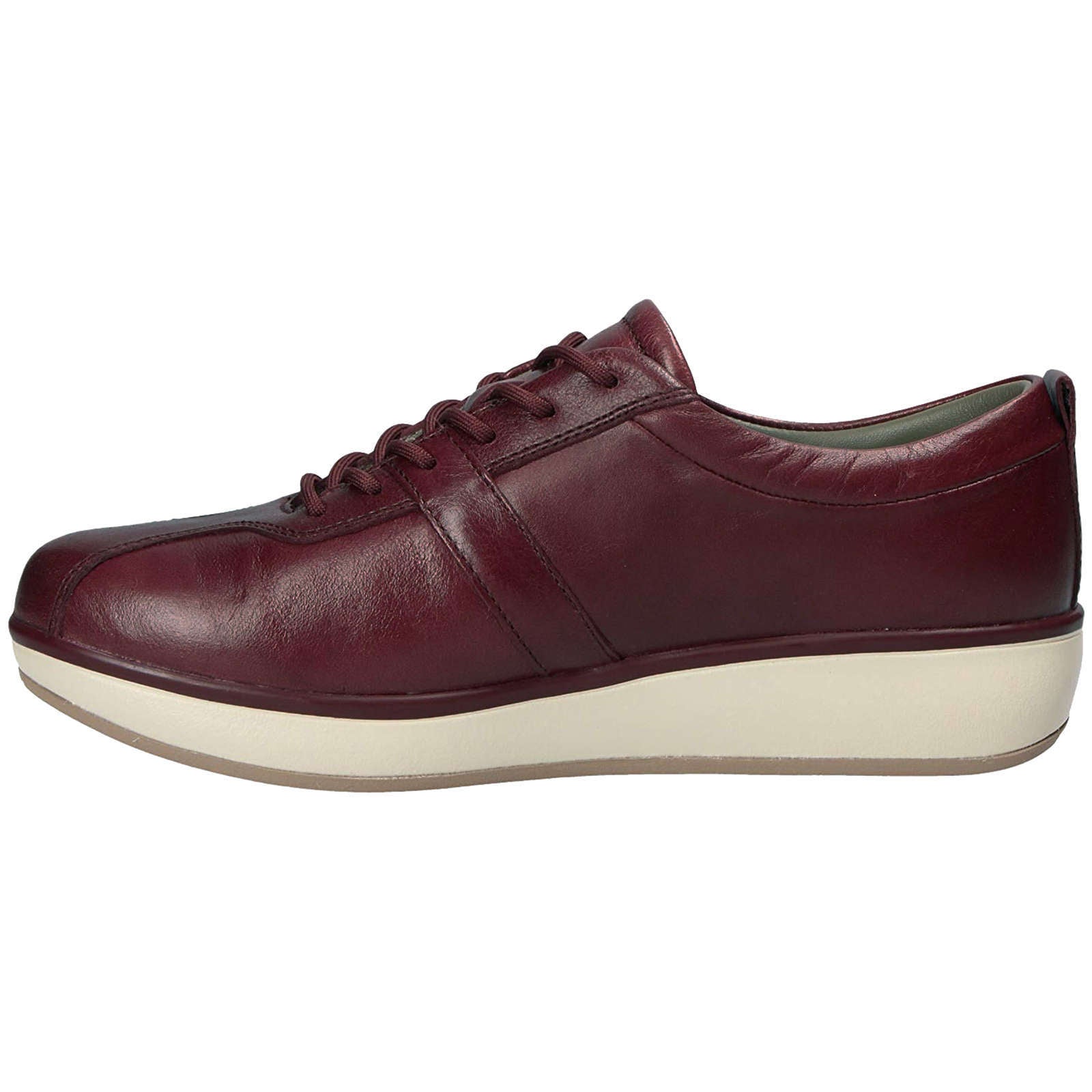 Joya Emma Full Grain Leather Women's Shoes#color_dark red