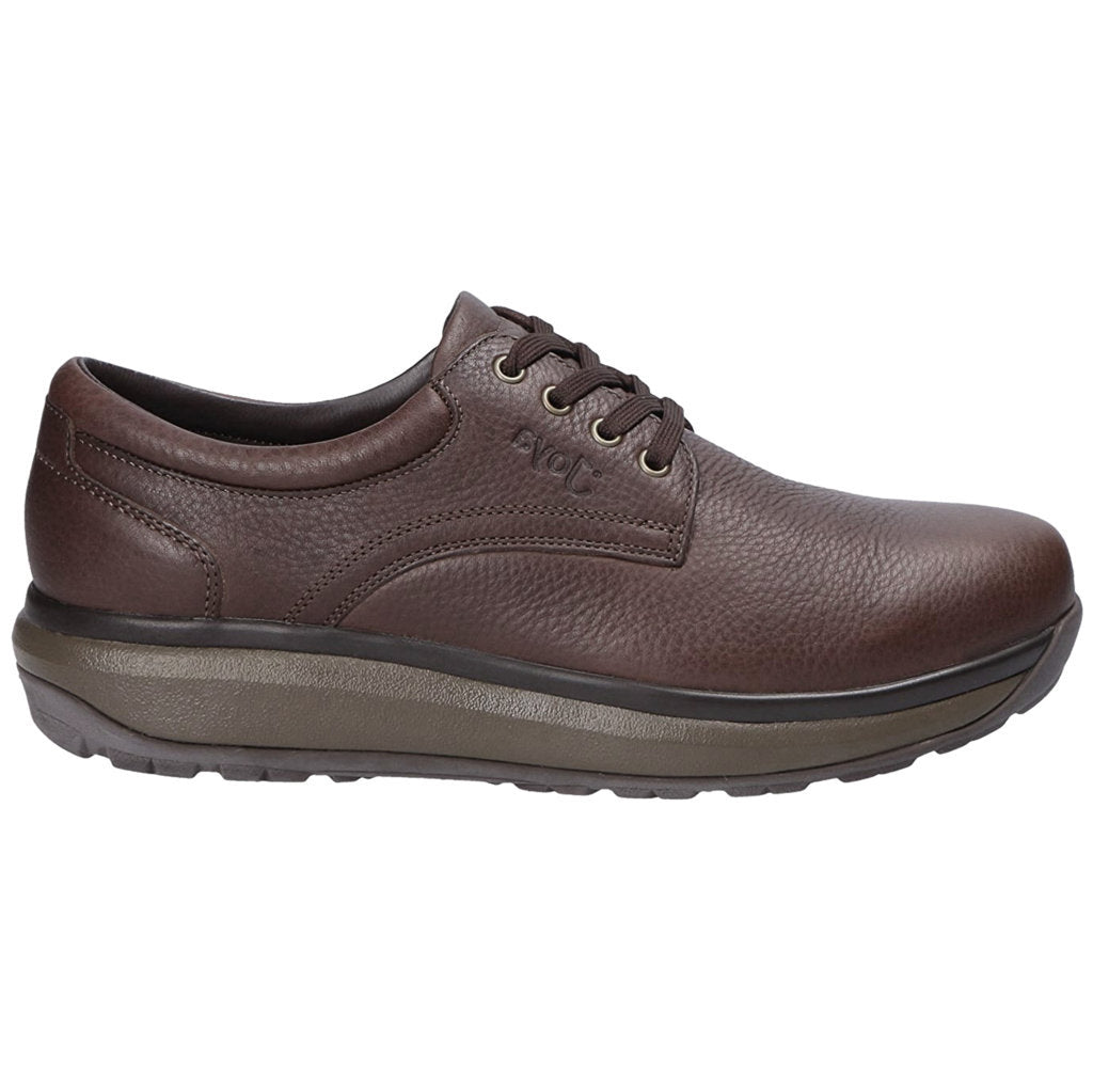 Joya Mustang II Leather Mens Shoes#color_coffee bean