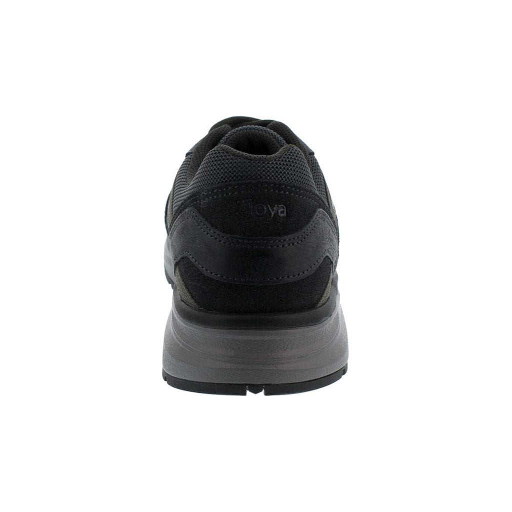 Joya Tony II Textile Leather Mens Sneakers#color_black