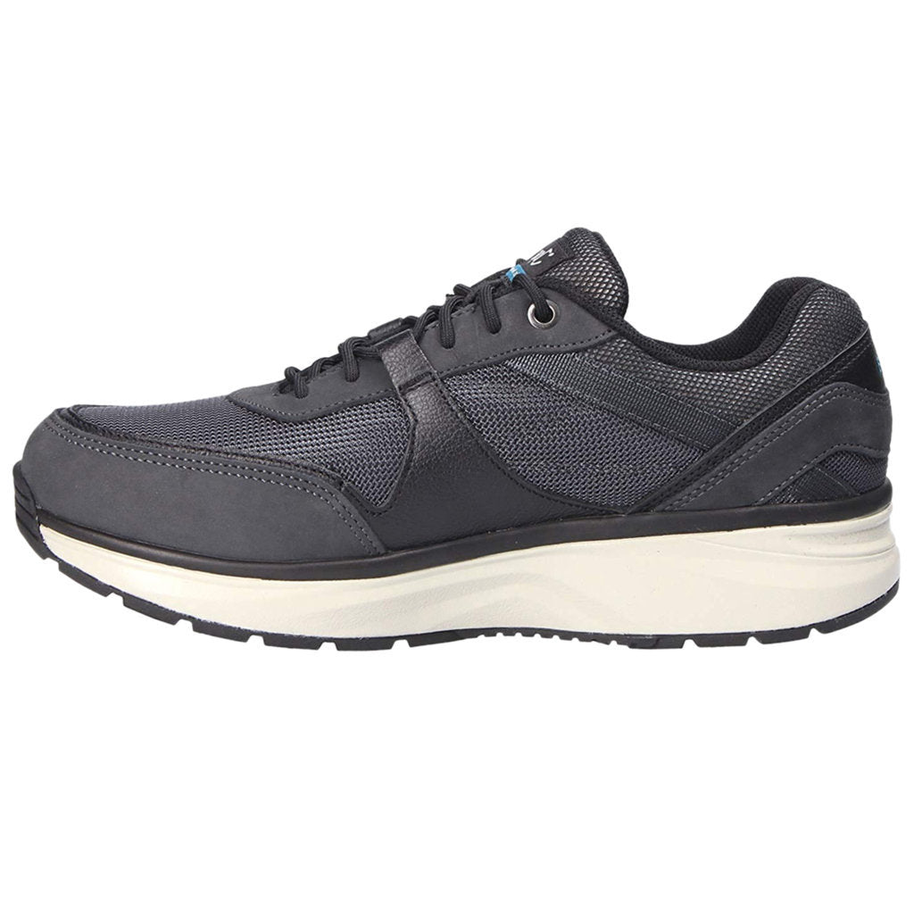 Joya Tony II Textile Leather Mens Sneakers#color_anthracite