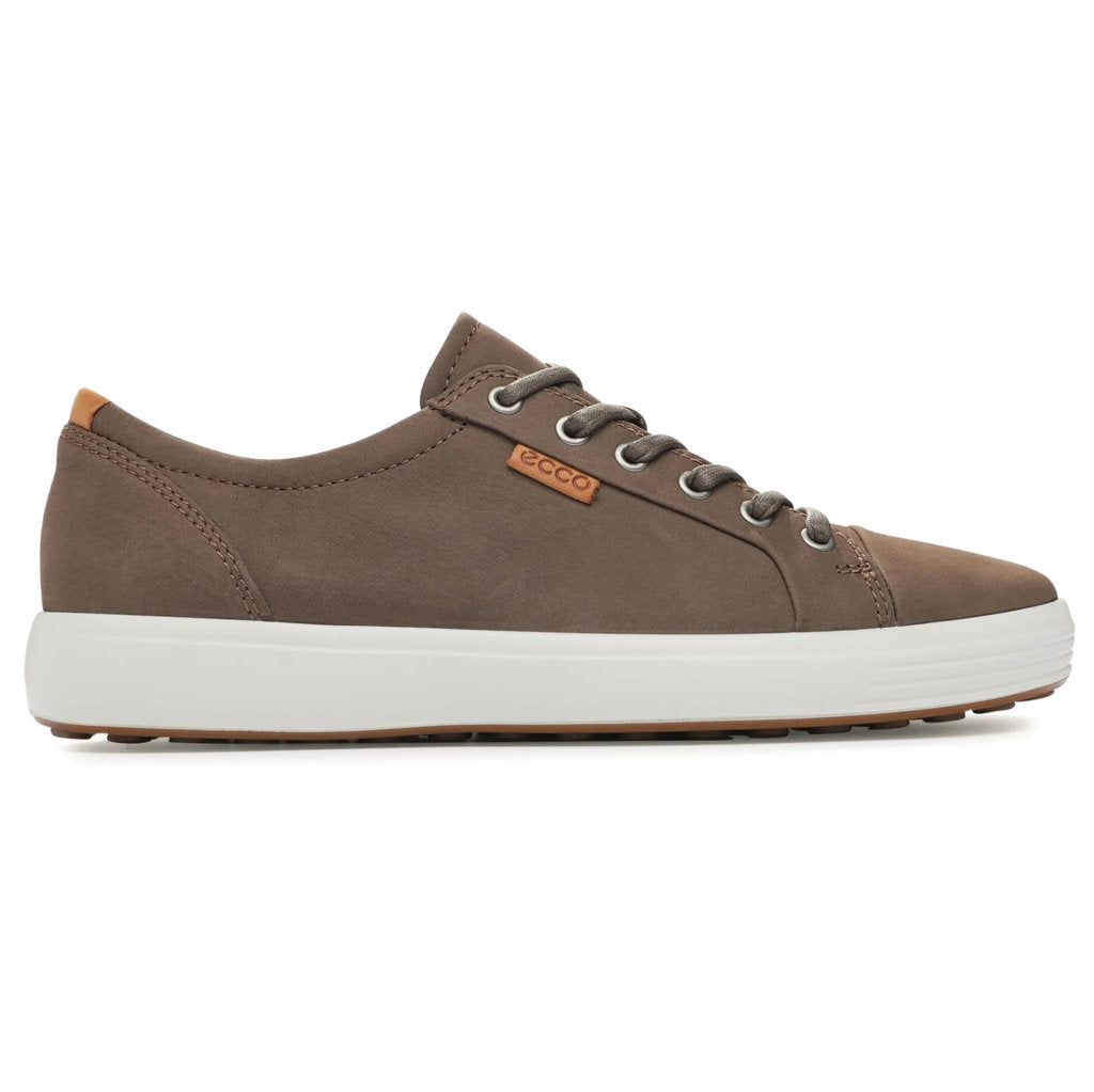 Ecco Soft 7 430004 Leather Mens Sneakers#color_dark clay lion