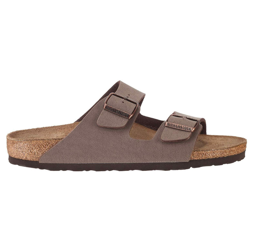 Birkenstock Arizona Birko-Flor Nubuck Unisex Sandals#color_mocca