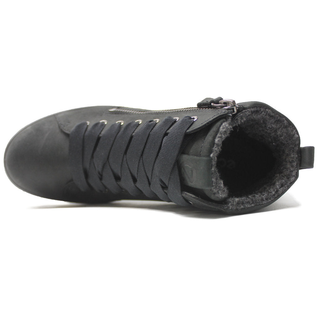 Ecco Soft 7 Tred Nubuck Womens Boots#color_black