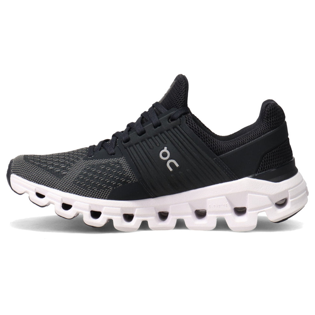 On Running Cloudswift Mesh Women's Low-Top Sneakers#color_black rock