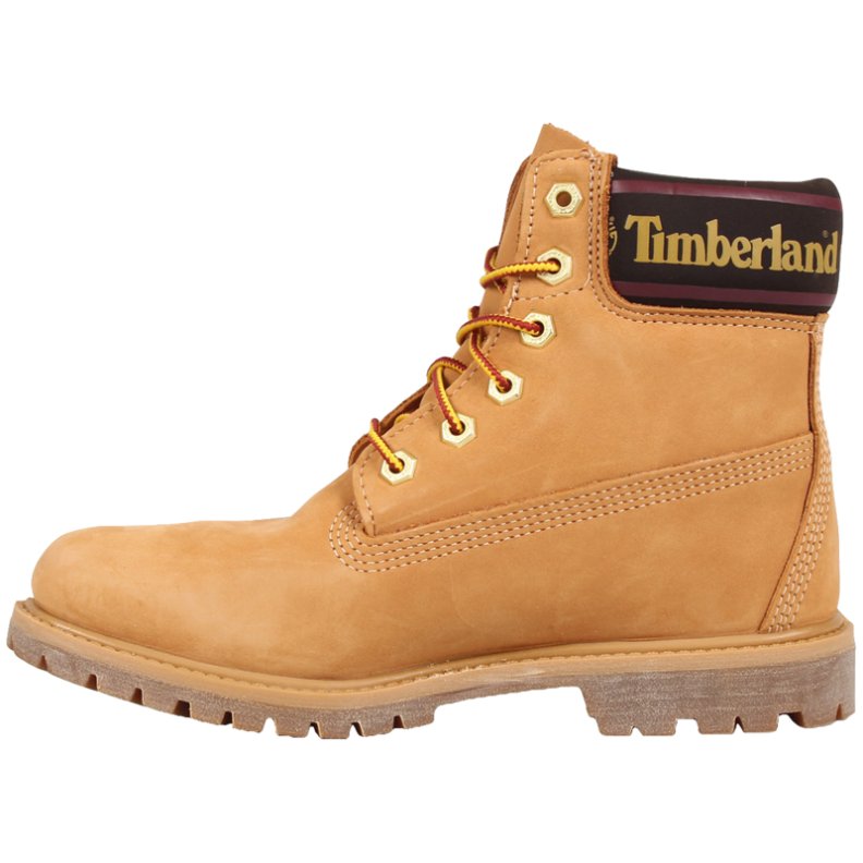 Timberland 6'' Premium Waterproof Nubuck Womens Boots#color_wheat