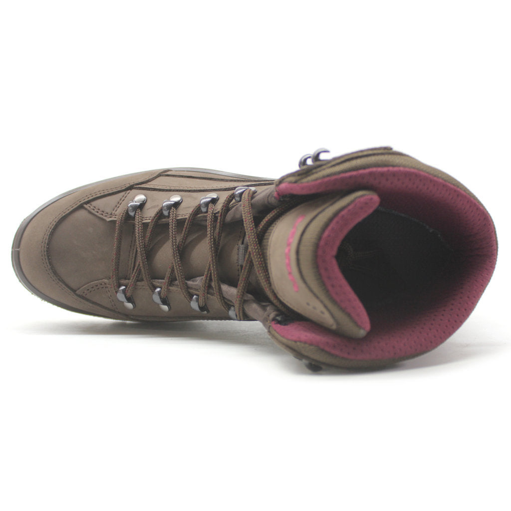 Lowa Renegade GTX Mid Ws Nubuck Womens Boots#color_espresso