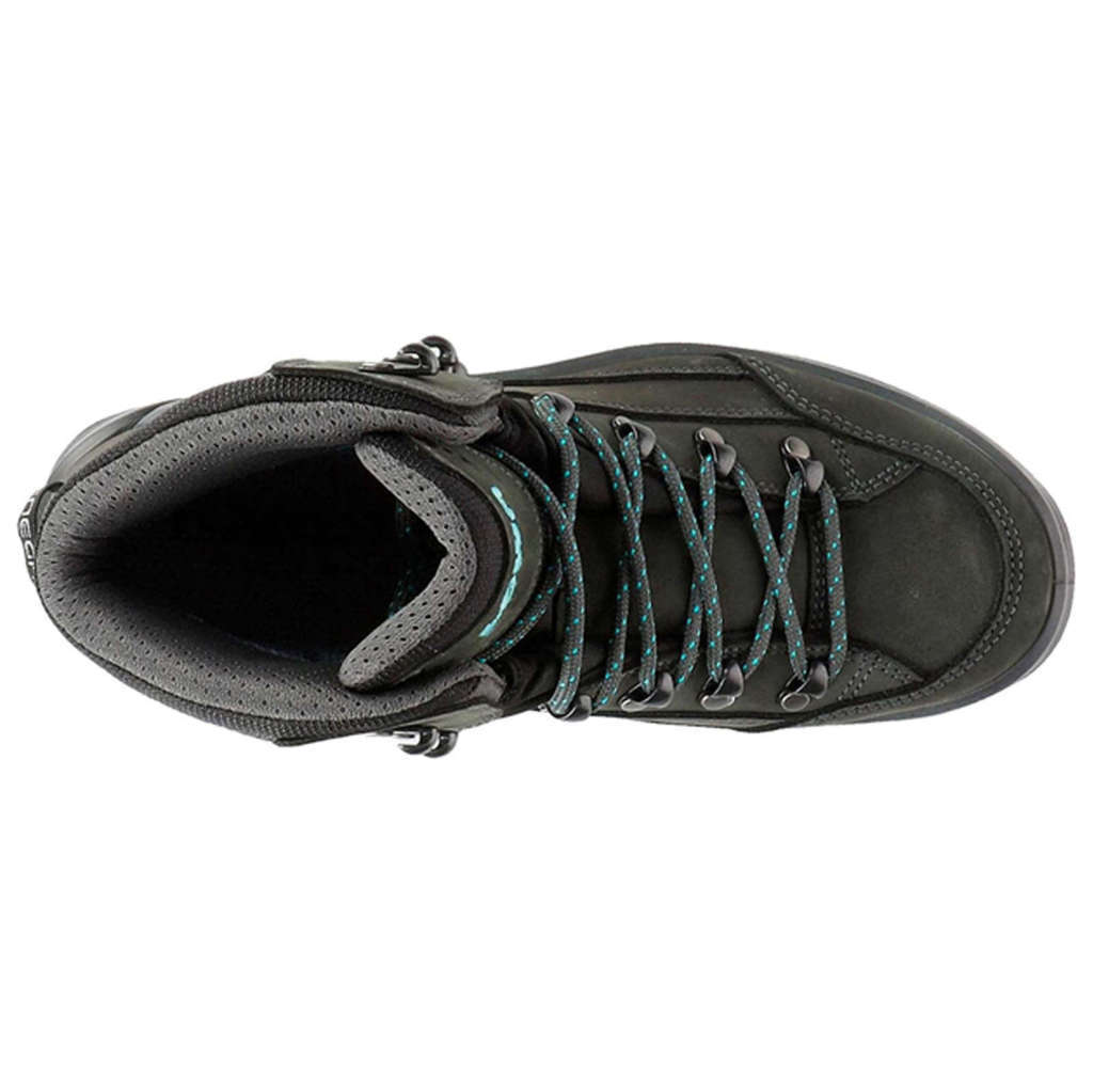 Lowa Renegade GTX Mid Ws Nubuck Womens Boots#color_asphalt turquoise