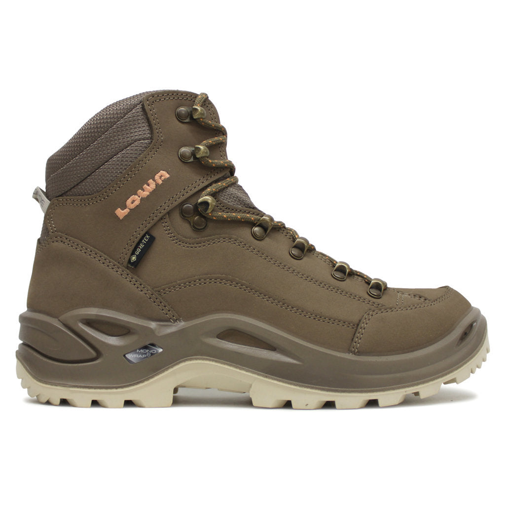 Lowa Renegade GTX Mid Ws Nubuck Womens Boots#color_sand apricot