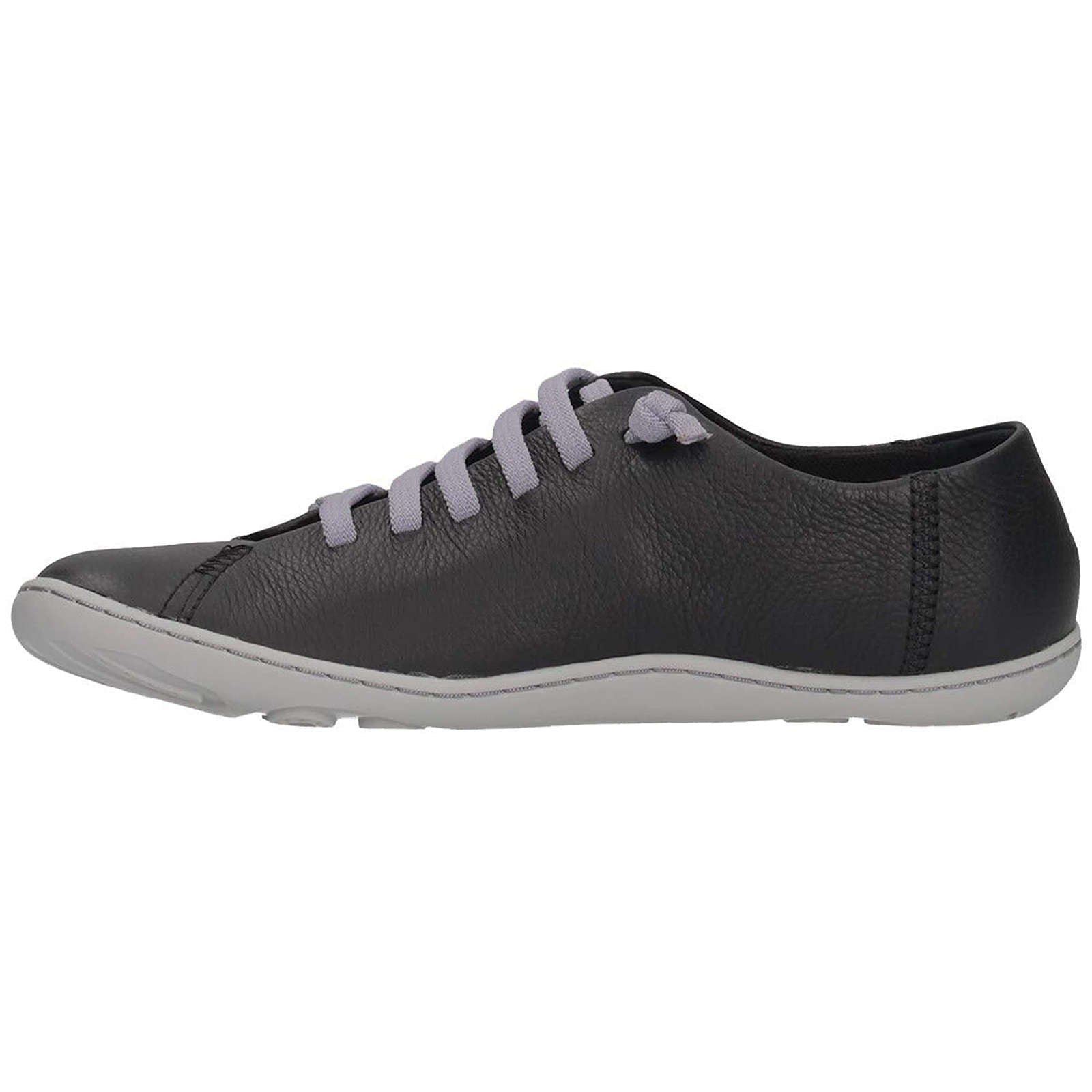 Camper Peu Calfskin Leather Women's Barefoot Sneakers#color_black