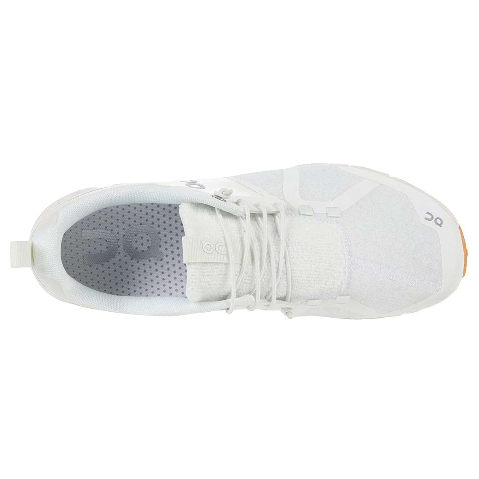 On Running Cloud Terry Textile Men's Low-Top Sneakers#color_white