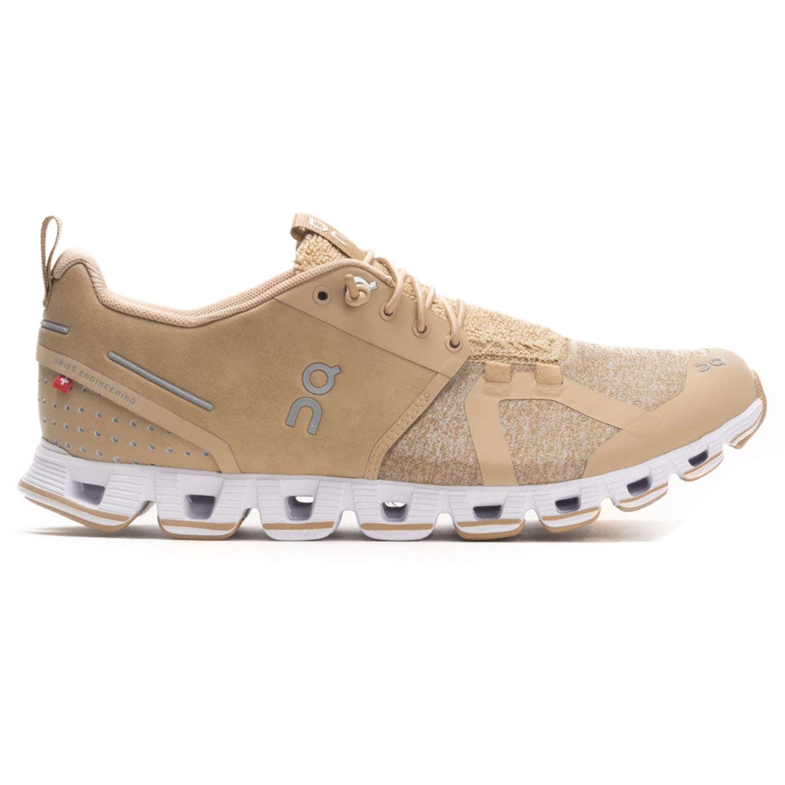 On Running Cloud Terry Textile Men's Low-Top Sneakers#color_dune