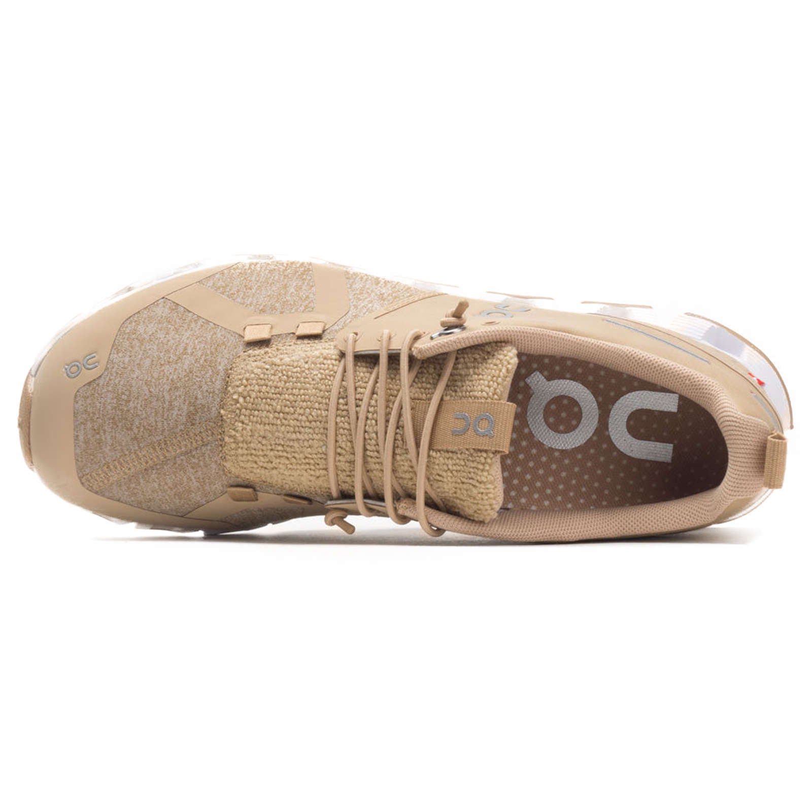 On Running Cloud Terry Textile Men's Low-Top Sneakers#color_dune