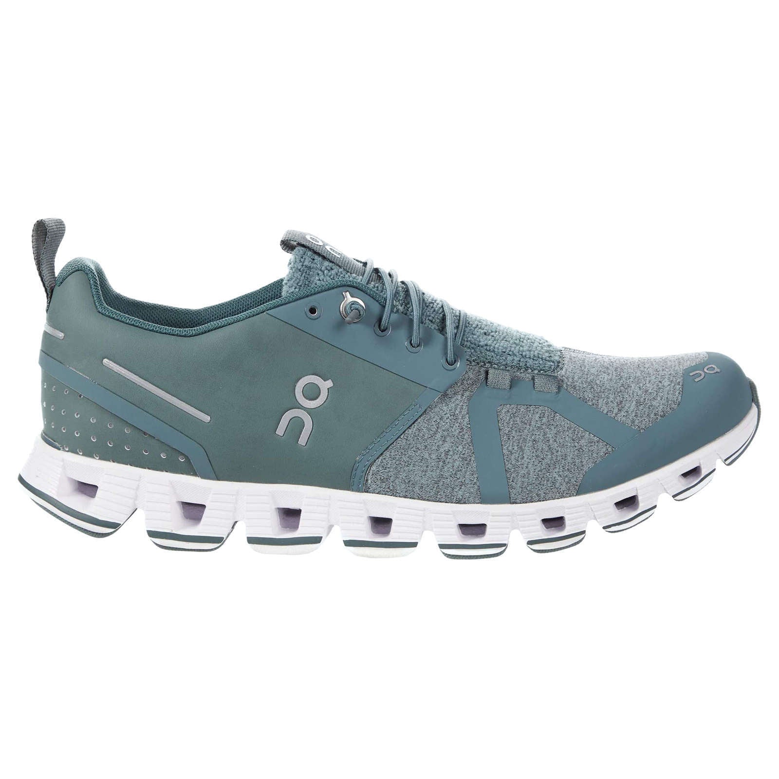 On Running Cloud Terry Textile Men's Low-Top Sneakers#color_olive