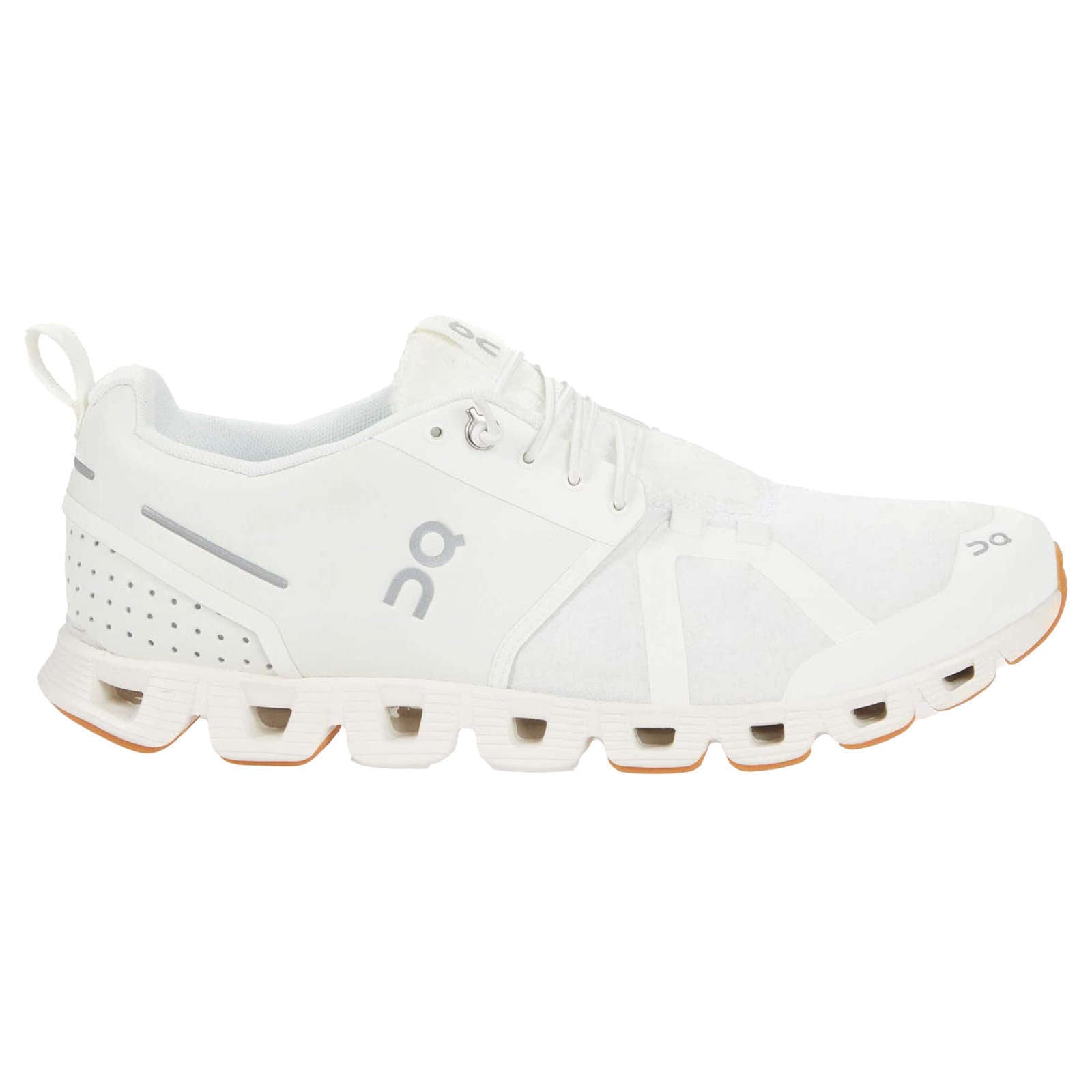 On Running Cloud Terry Textile Women's Low-Top Sneakers#color_white